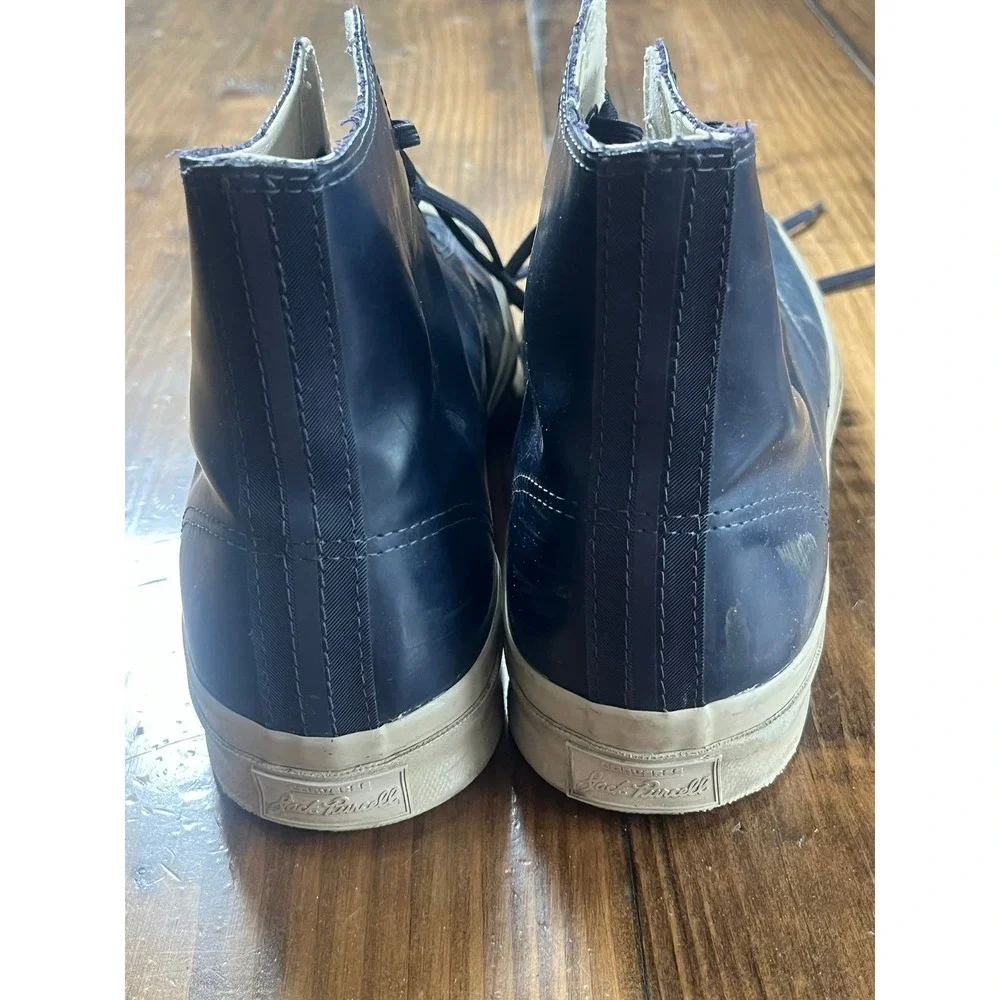 Converse Jack Purcell Counter Climate High Top Navy Blue Sneakers Mens 11 - Picture 3 of 11
